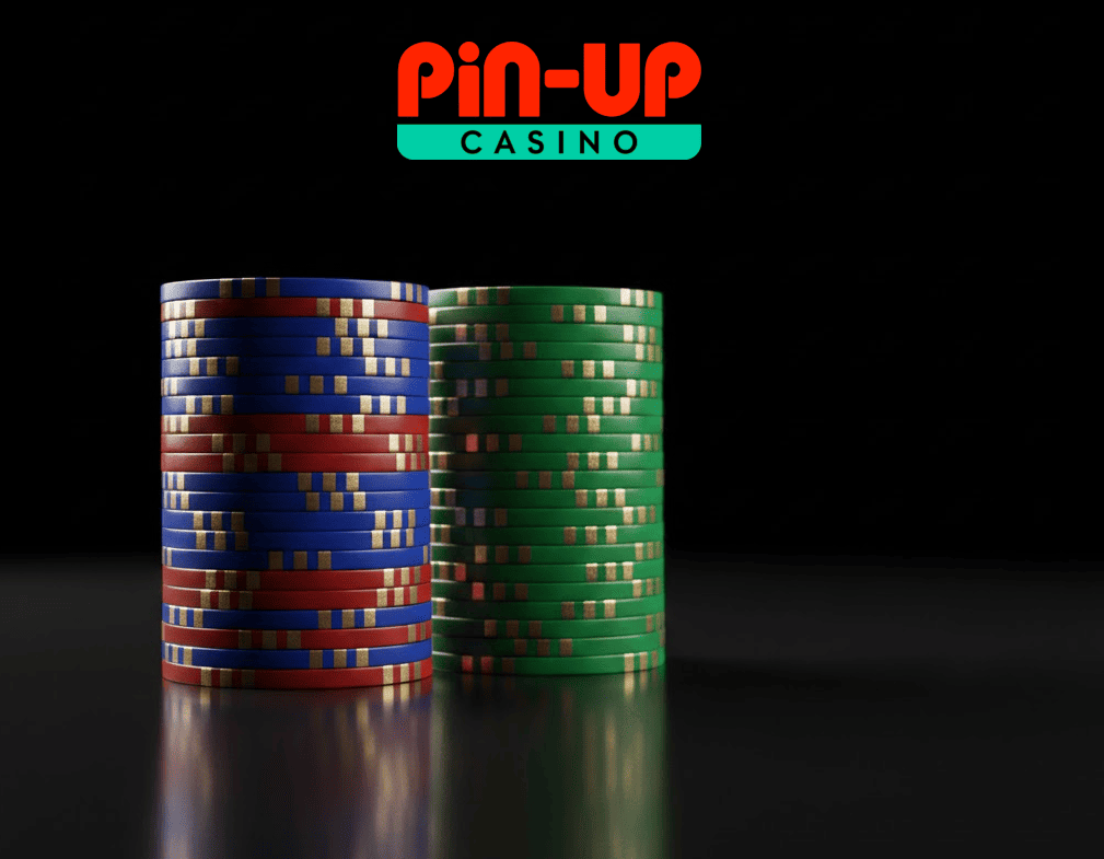 Fichas Pin-Up apiladas